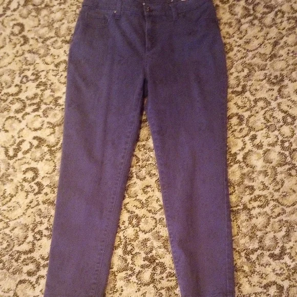Chico's Navy With Splashs Of Black Jeans - Picture 9 of 13
